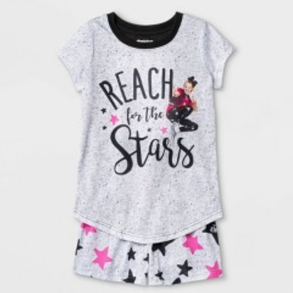 JoJo Siwa Reach for the Stars 2-piece Pajama Set - Picture 1 of 5